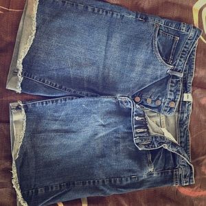 Mossimo boyfriend denim shorts